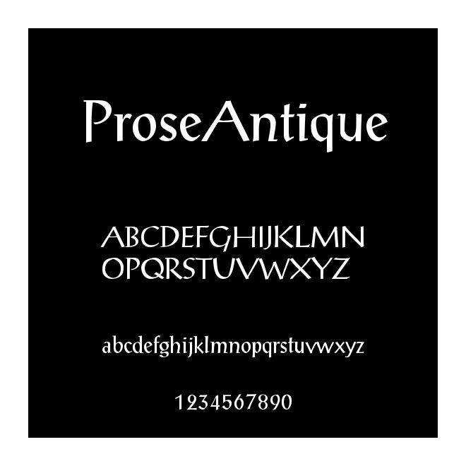 ProseAntique