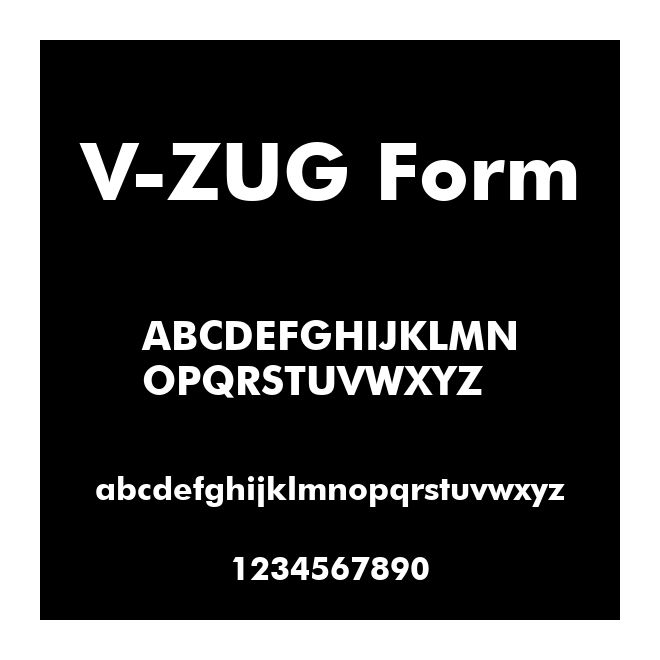V-ZUG Form
