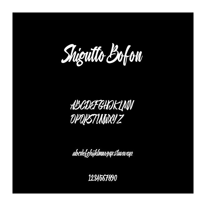 Shigutto Bofon