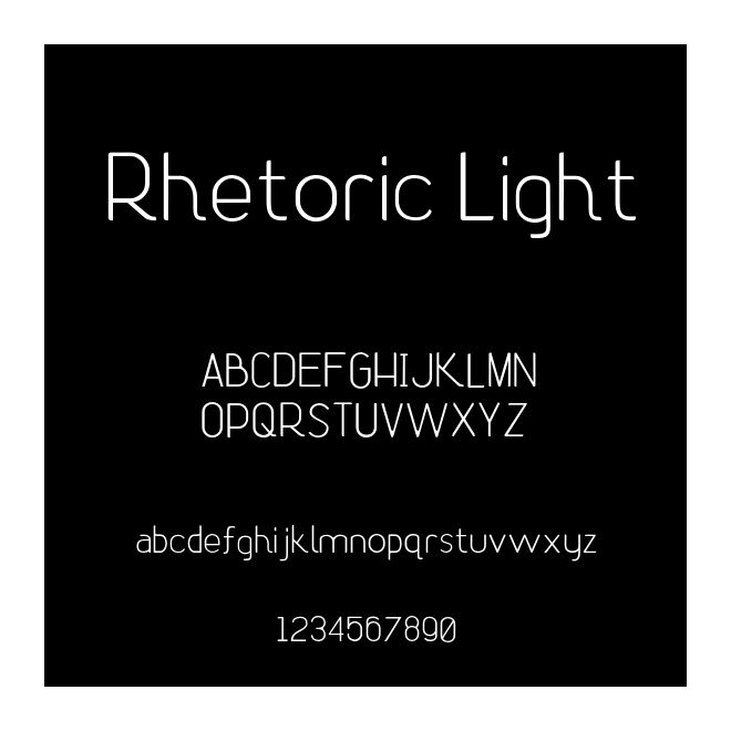 Rhetoric Light