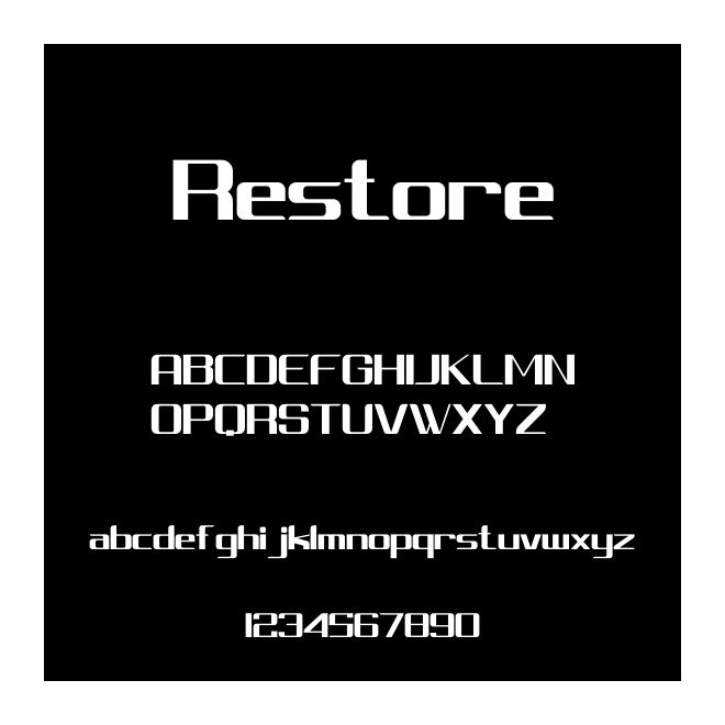 Restore
