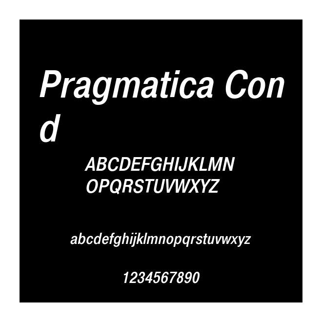 Pragmatica Cond