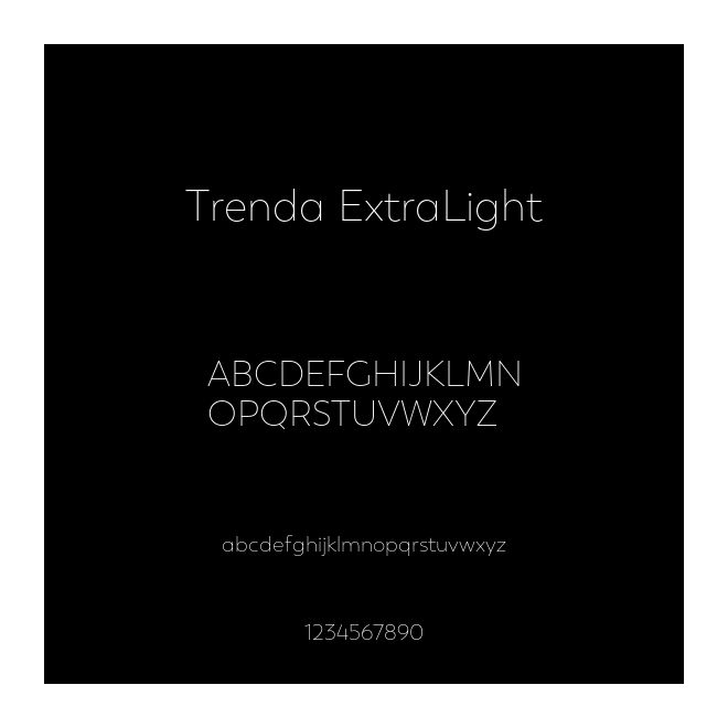 Trenda ExtraLight
