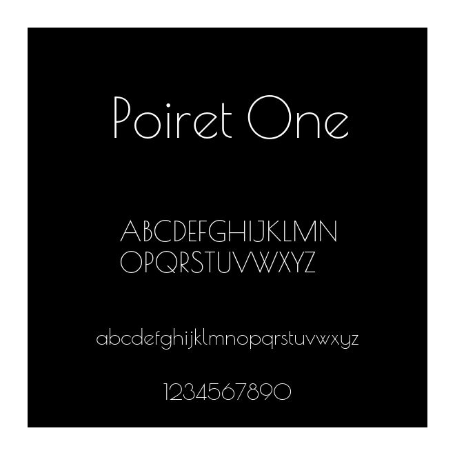 Poiret One