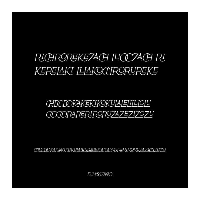 Satreva Nova Serif Ligature