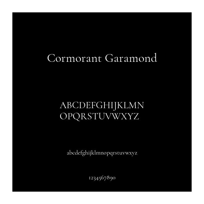 Cormorant Garamond
