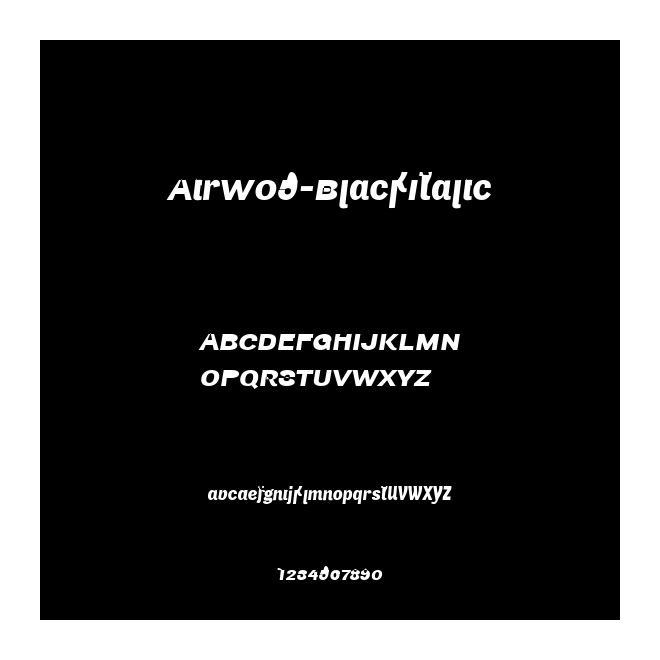 AirW05-BlackItalic