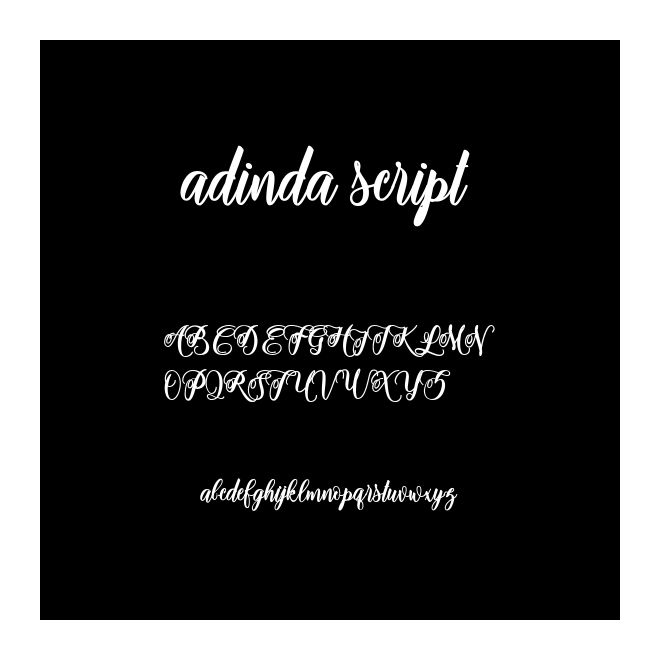 adinda script