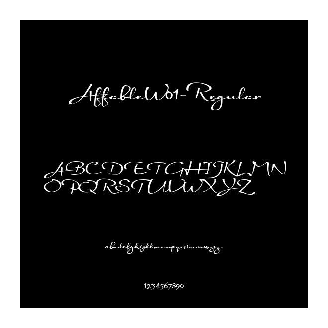 AffableW01-Regular