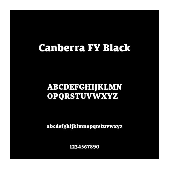 Canberra FY Black
