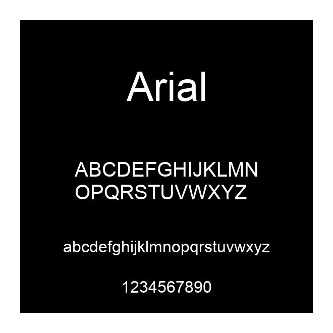 Arial