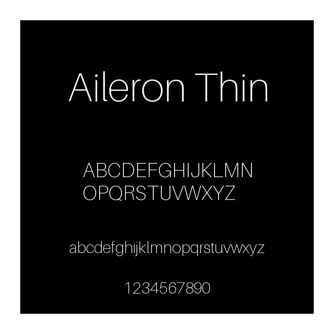 Aileron Thin