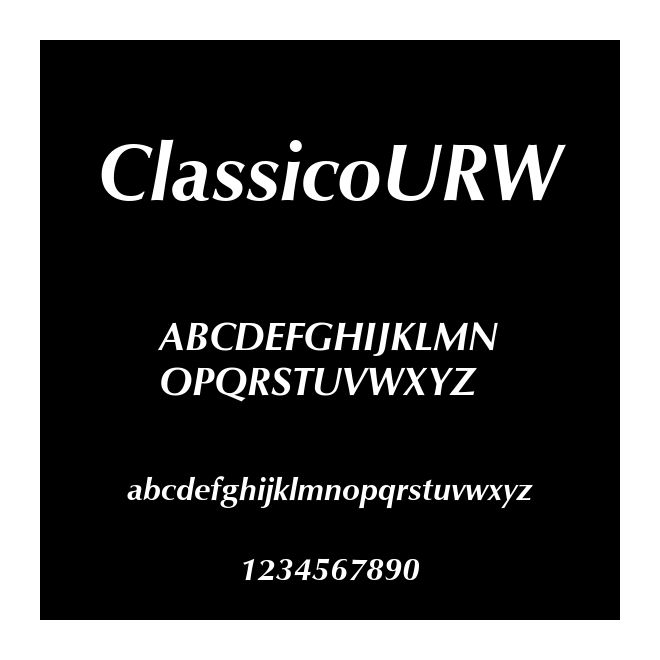 ClassicoURW
