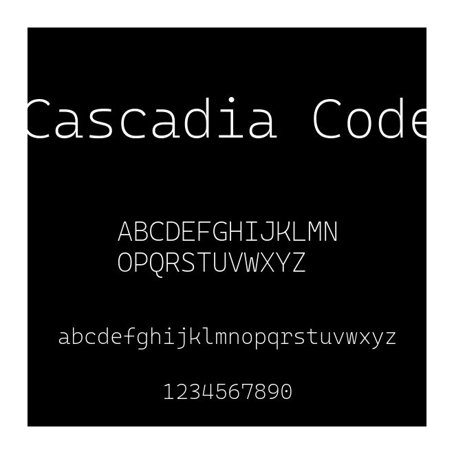 Cascadia Code