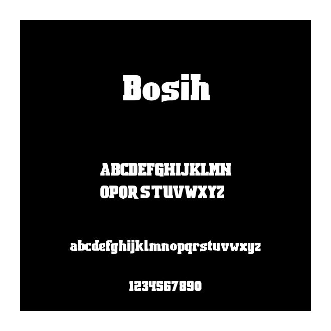 Bosih