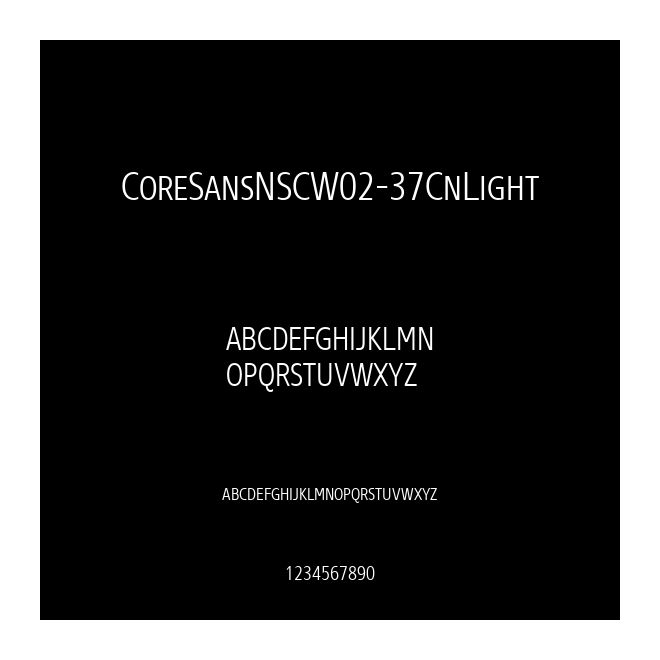 CoreSansNSCW02-37CnLight
