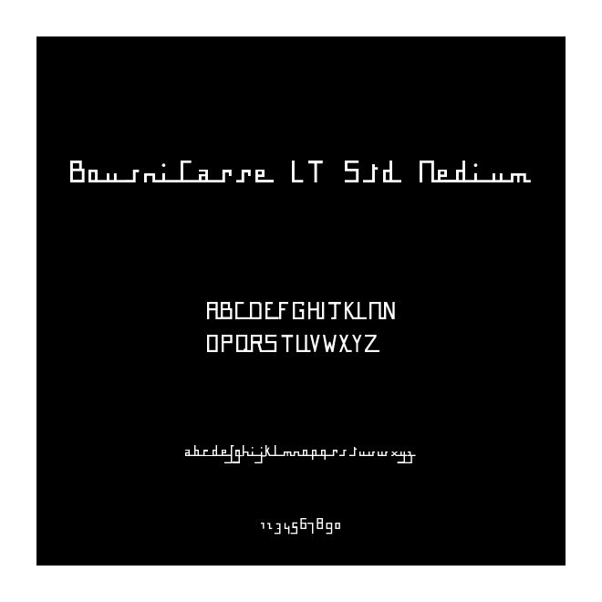 BousniCarre LT Std Medium