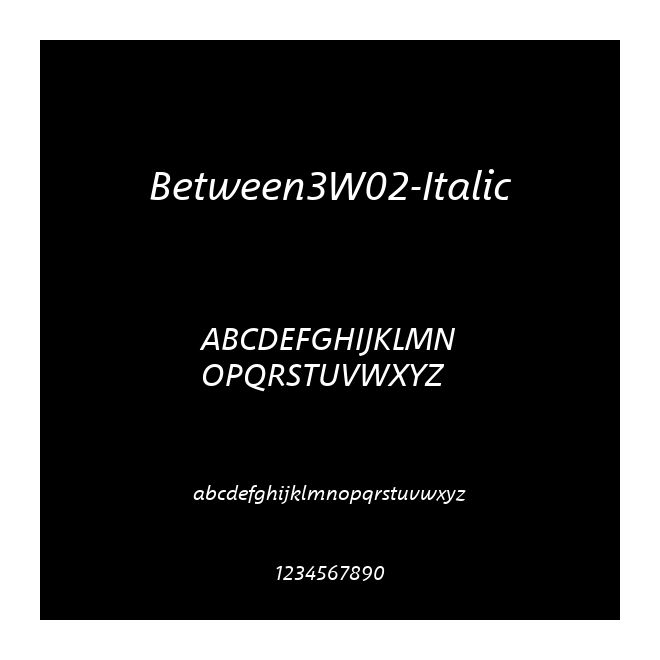 Between3W02-Italic