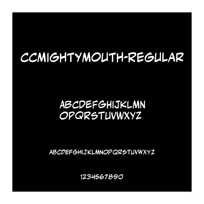 CCMightyMouth-Regular