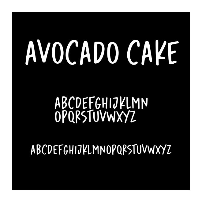Avocado Cake