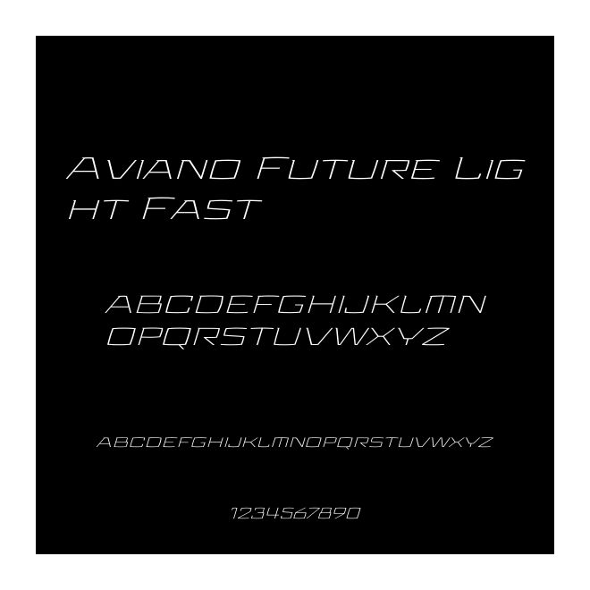 Aviano Future Light Fast