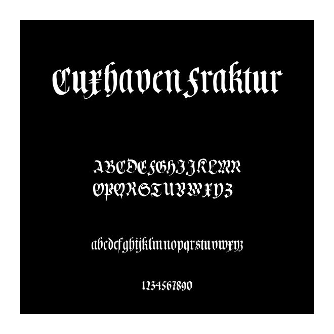 CuxhavenFraktur