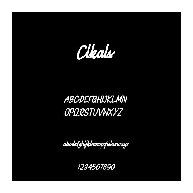 Cikals
