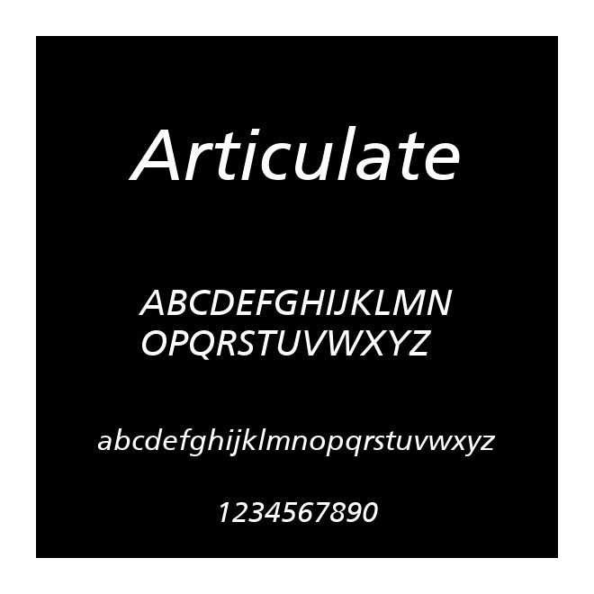 Articulate