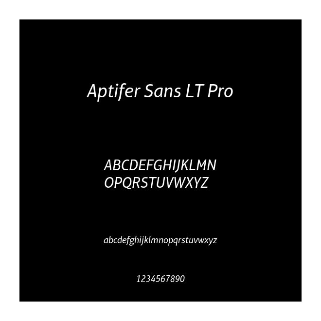 Aptifer Sans LT Pro