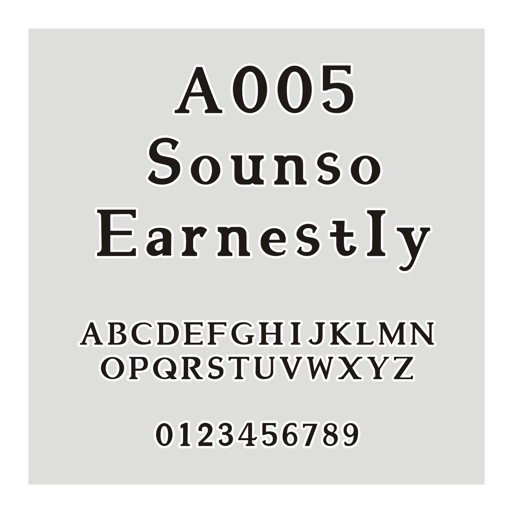 005-Sounso Earnestly