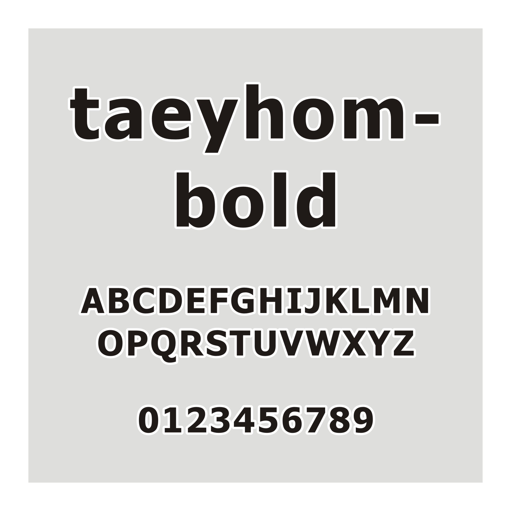 taeyhom-bold