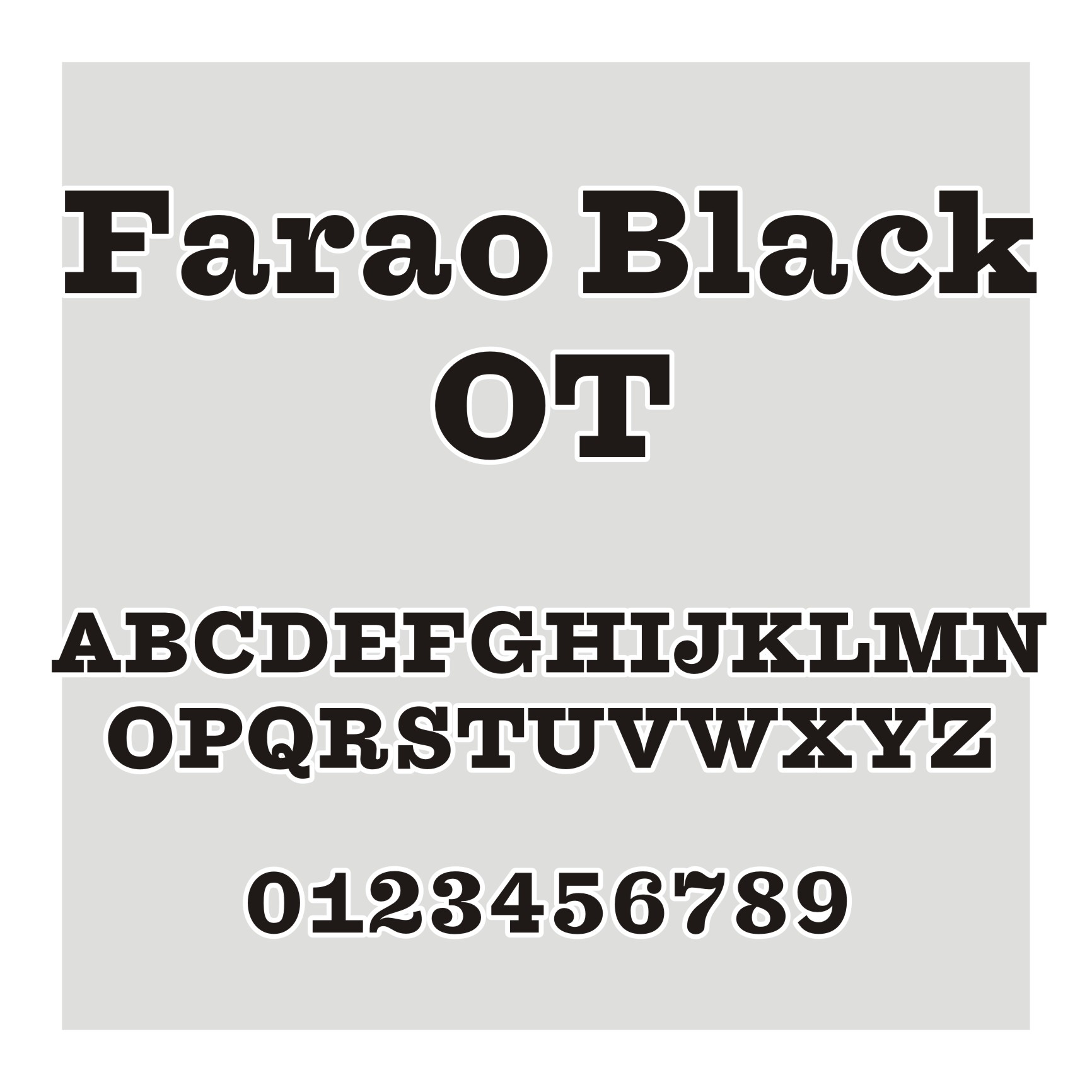 Farao Black OT