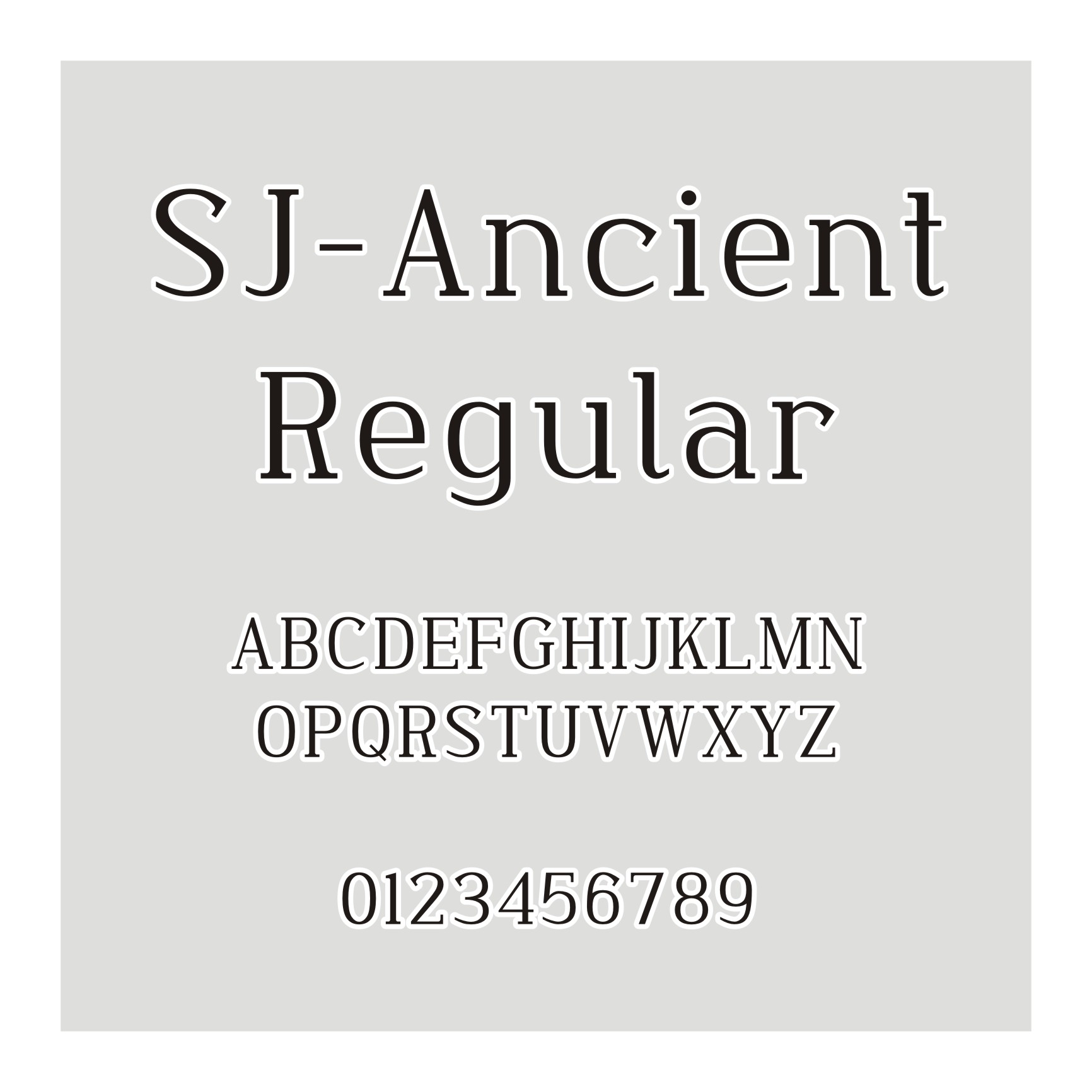  SJ-Ancient Regular
