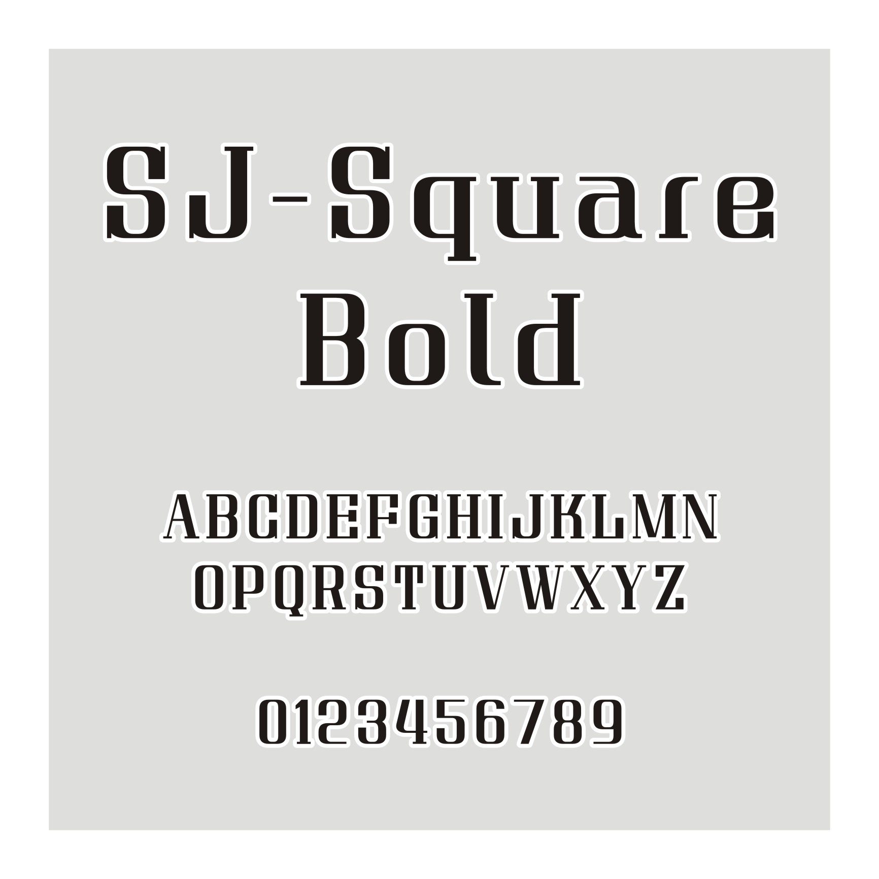 SJ-Square Bold