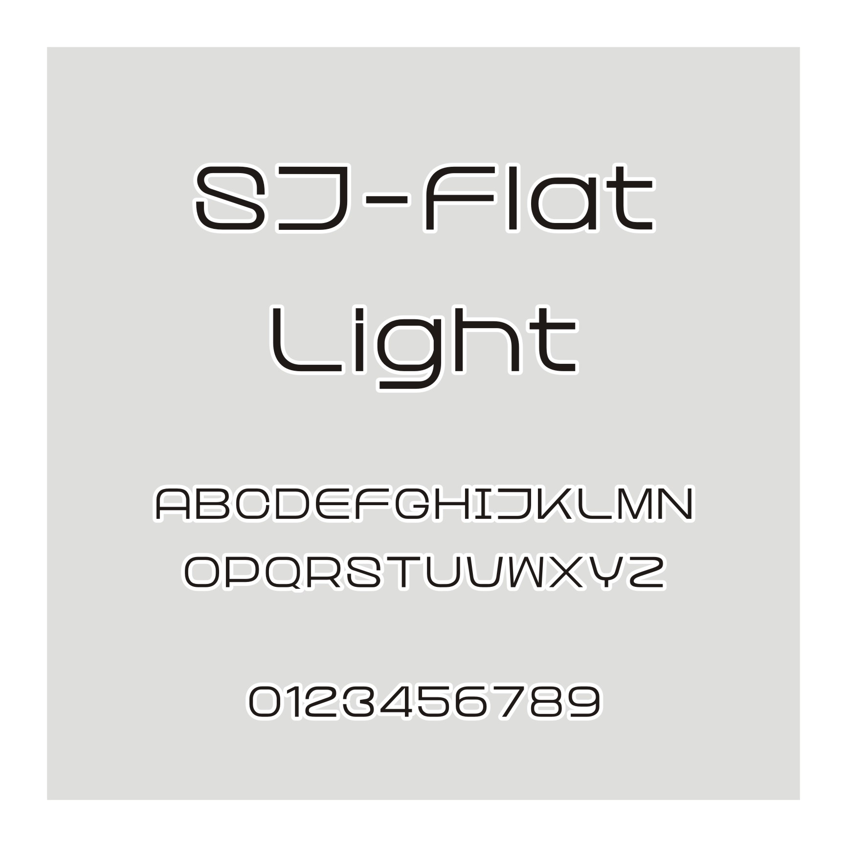 SJ-Flat Light
