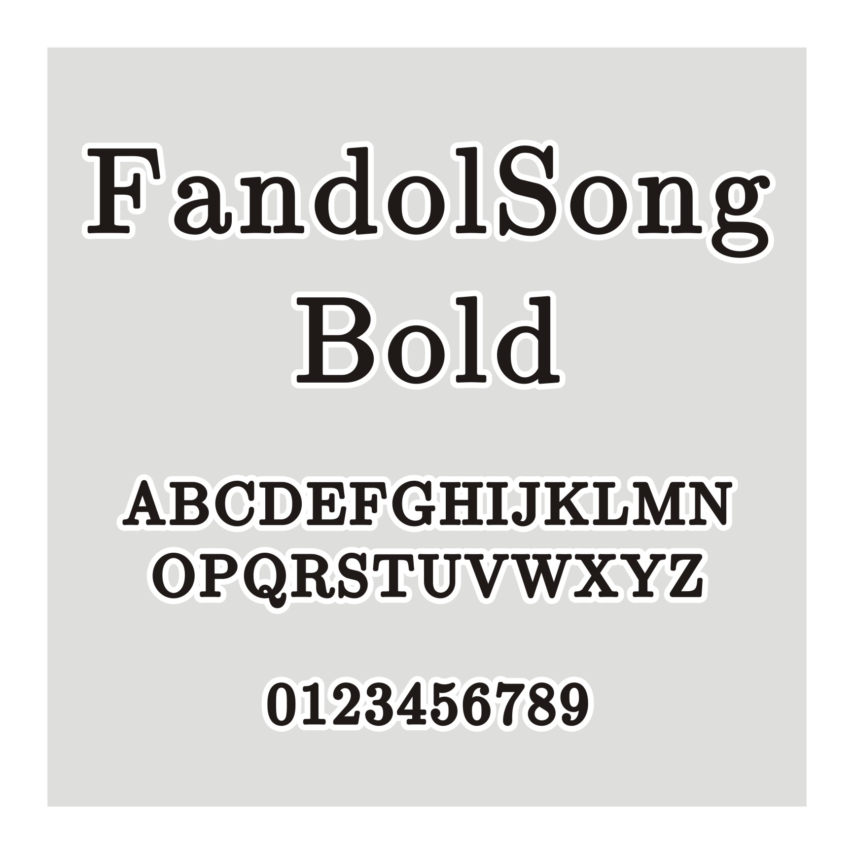 FandolSong-Bold