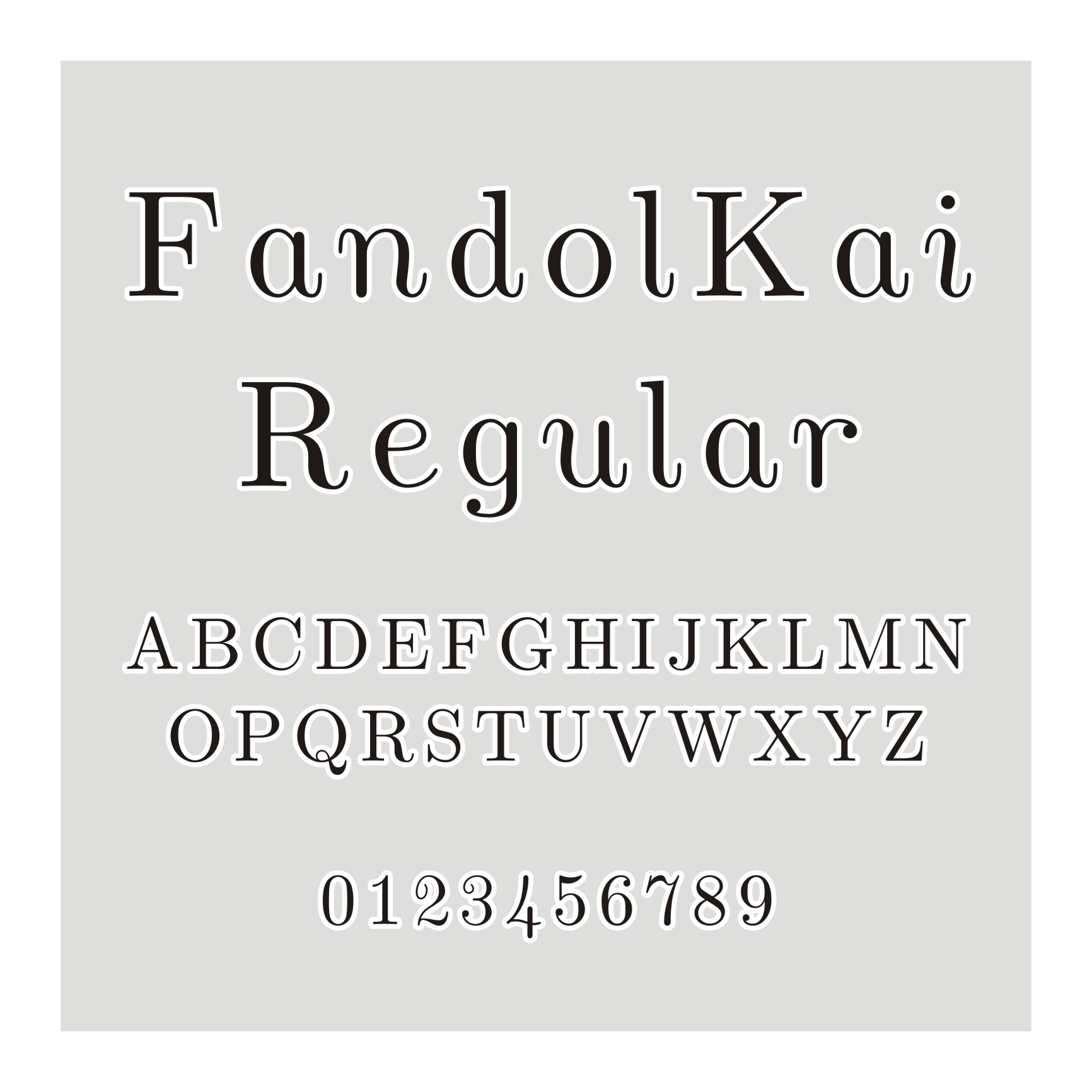 FandolKai-Regular