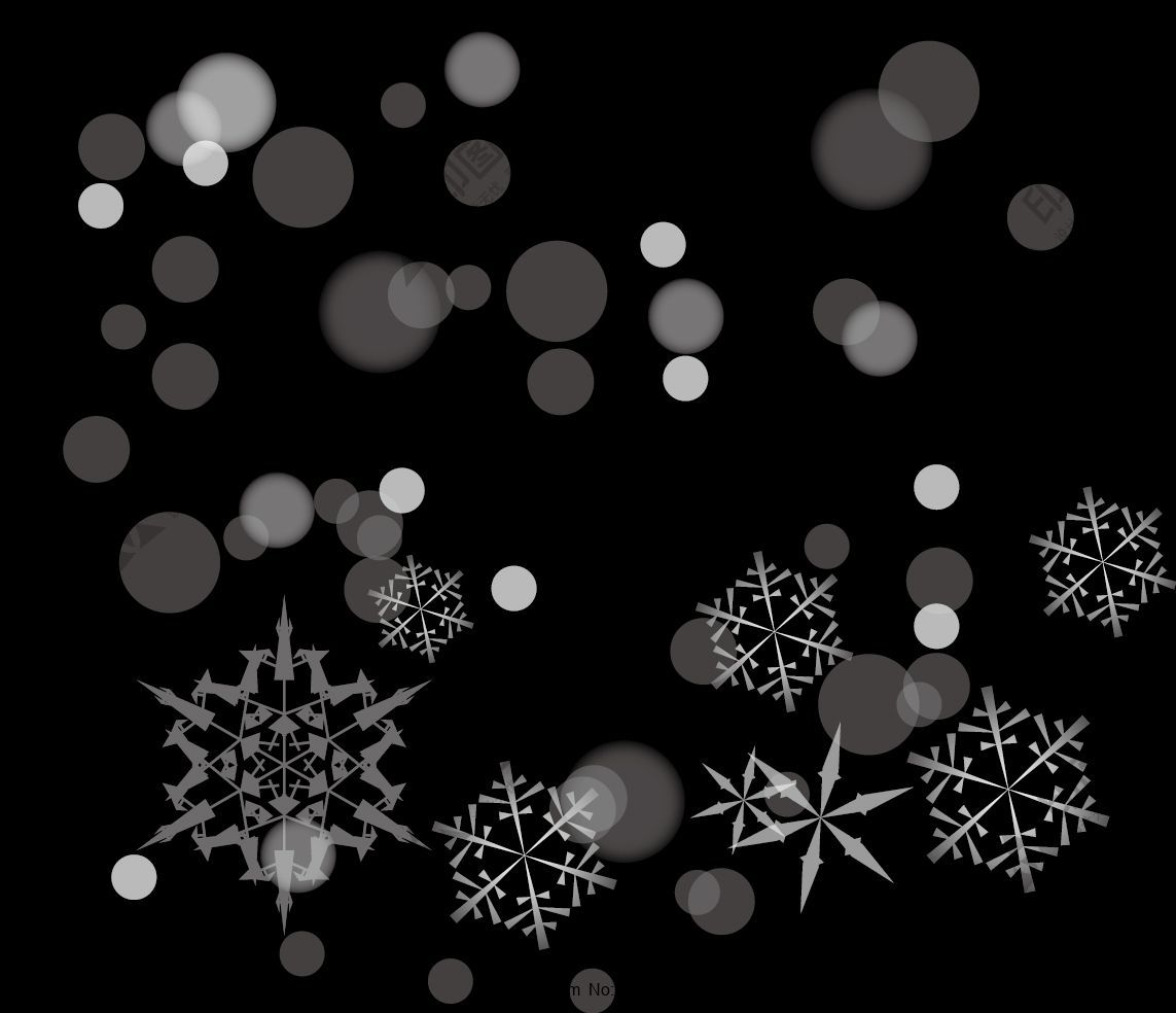 雪花飄雪矢量漫天飛雪素材