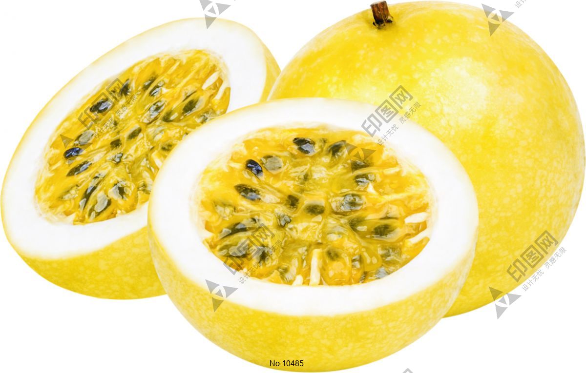 黃金百香果切開(kāi)