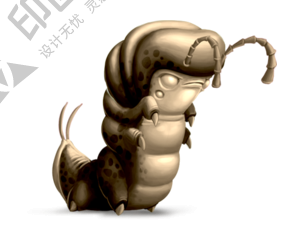 蟲子_黃色_土黃色恐怖蟲子