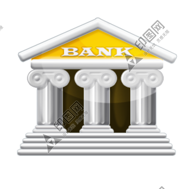 卡通銀行_銀行_卡通_bank_bank