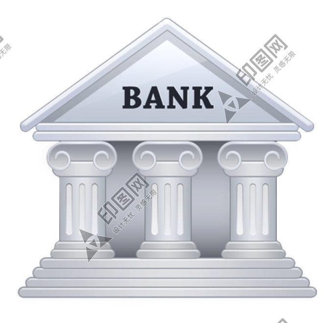 卡通銀行_銀行_卡通_bank_bank