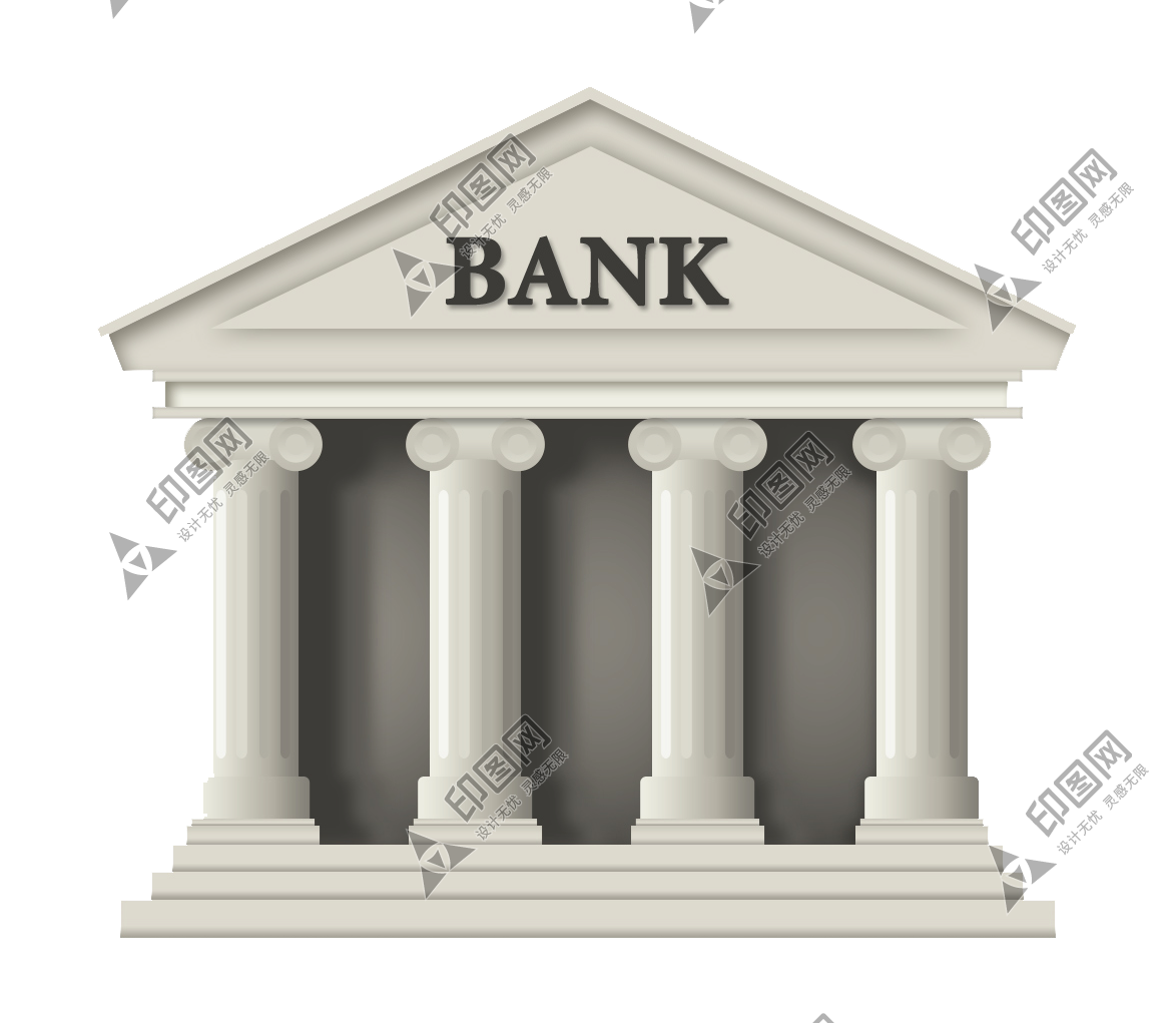 卡通銀行_銀行_卡通_bank_bank