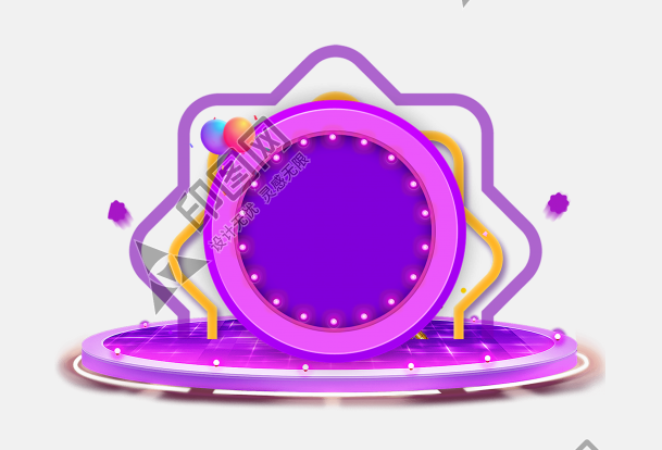 3D玻璃幾何炫彩寶石元素C4D裝飾PNG
