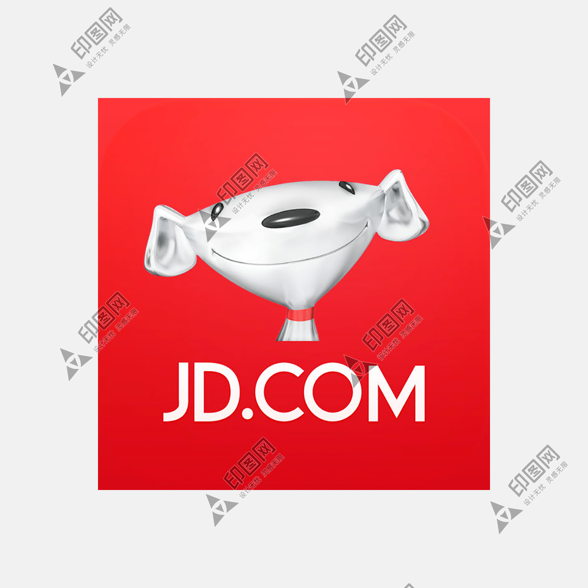 京东 【图标 APP LOGO ICON】png直播短视频播放app图标手机软件应用程序客户端icon设计标志标识图形透明图PNG