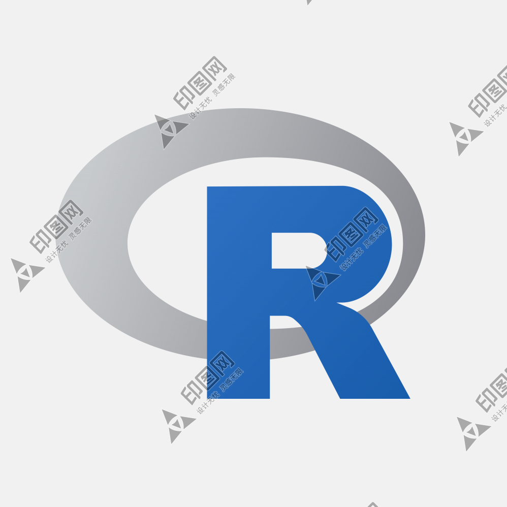 r_lang設計編程軟件logo應用圖標志標識