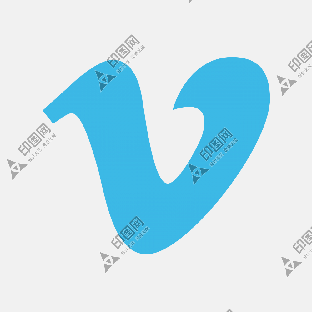 vimeo視頻播放器軟件icon系統軟件logo應用圖標志標識