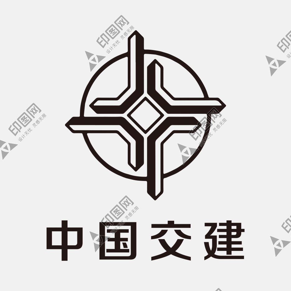 中国交建LOGO免扣