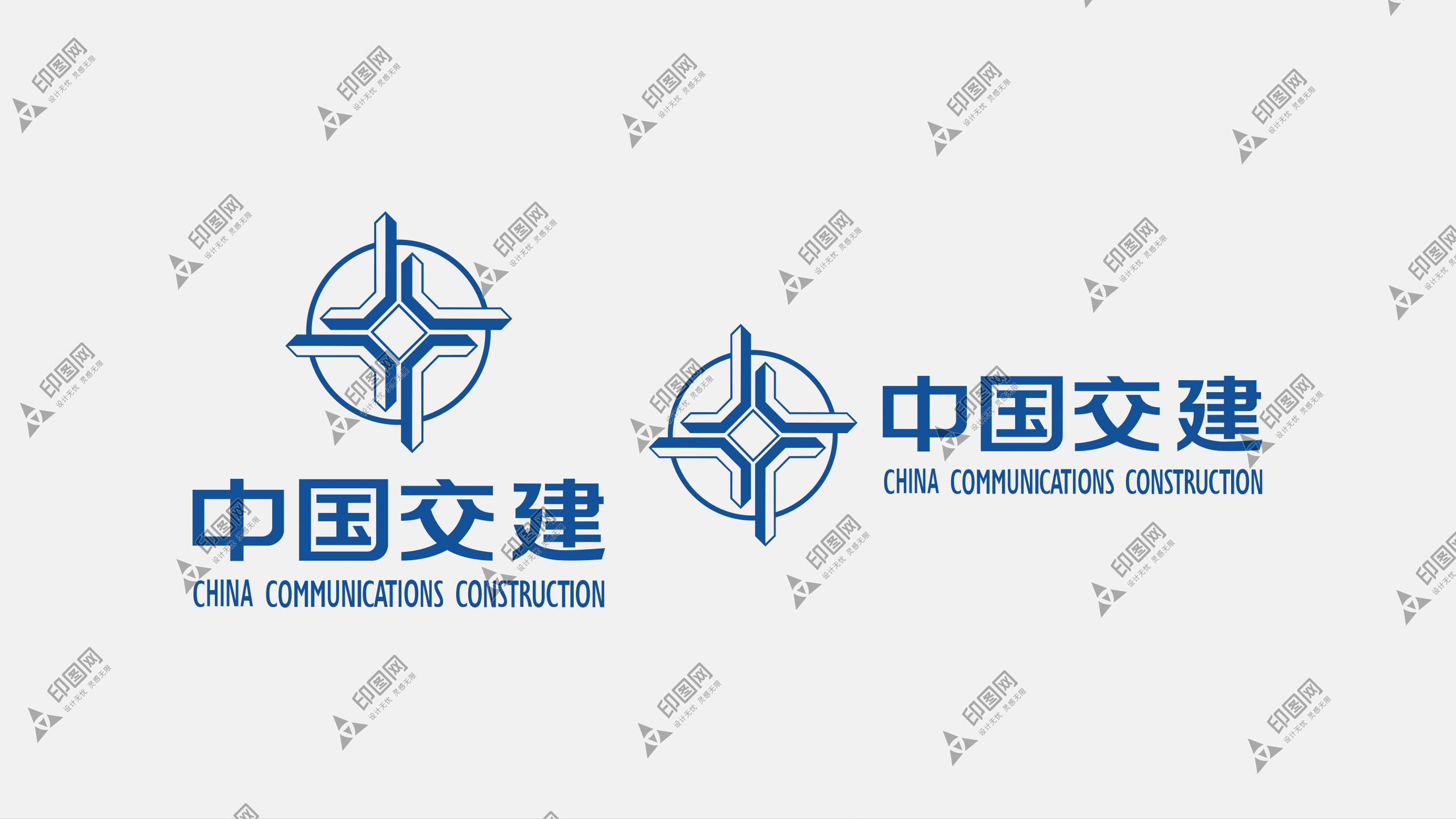 中国交建LOGO免扣