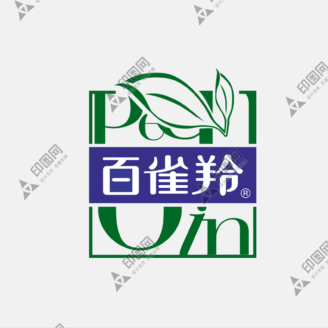 百雀羚LOGO免扣